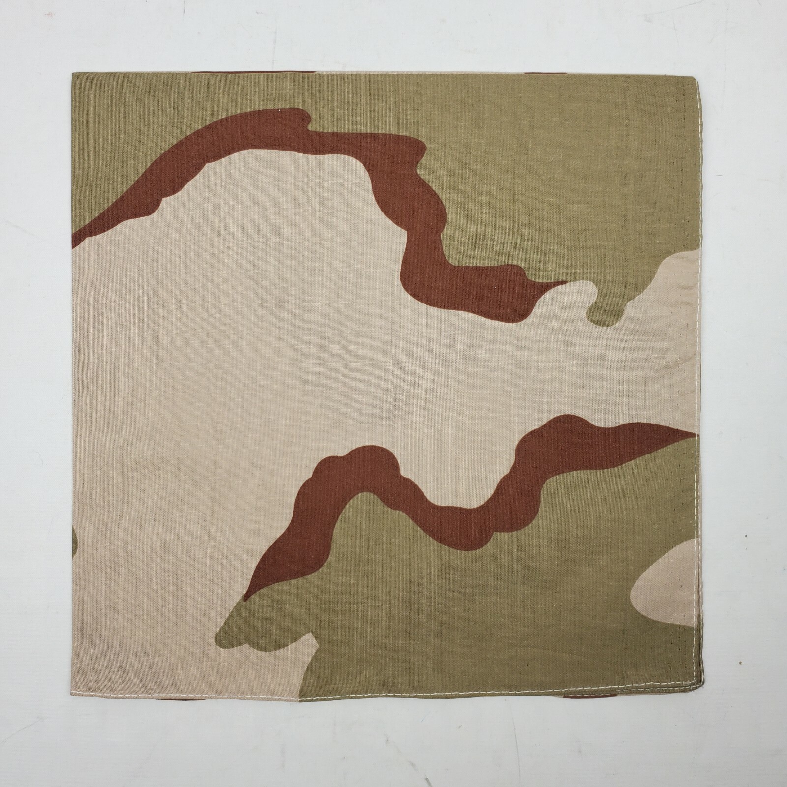 New 3 Color Desert Camo Bandana 22×22 100% Cotton Military Head Wrap