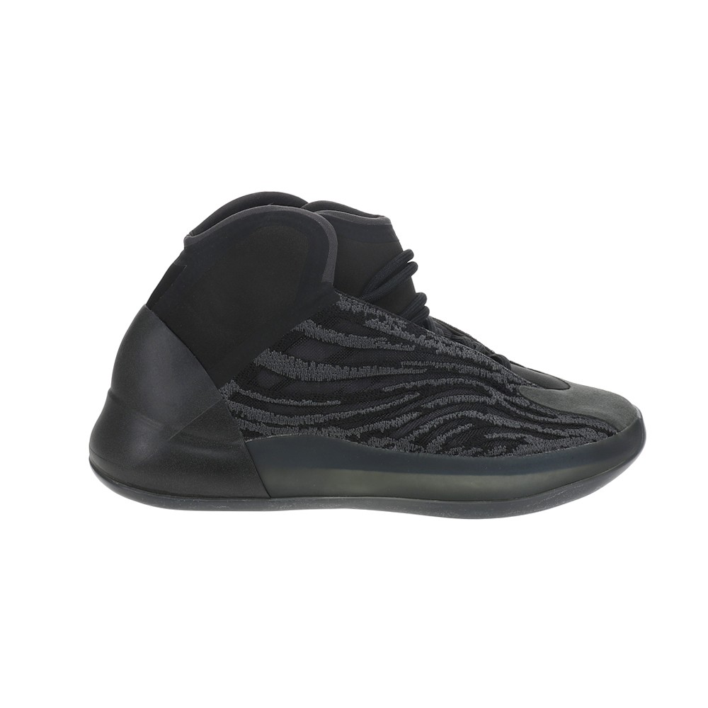 adidas Yeezy Quantum Lace Up Mens Black Sneakers Casual Shoes GX1317