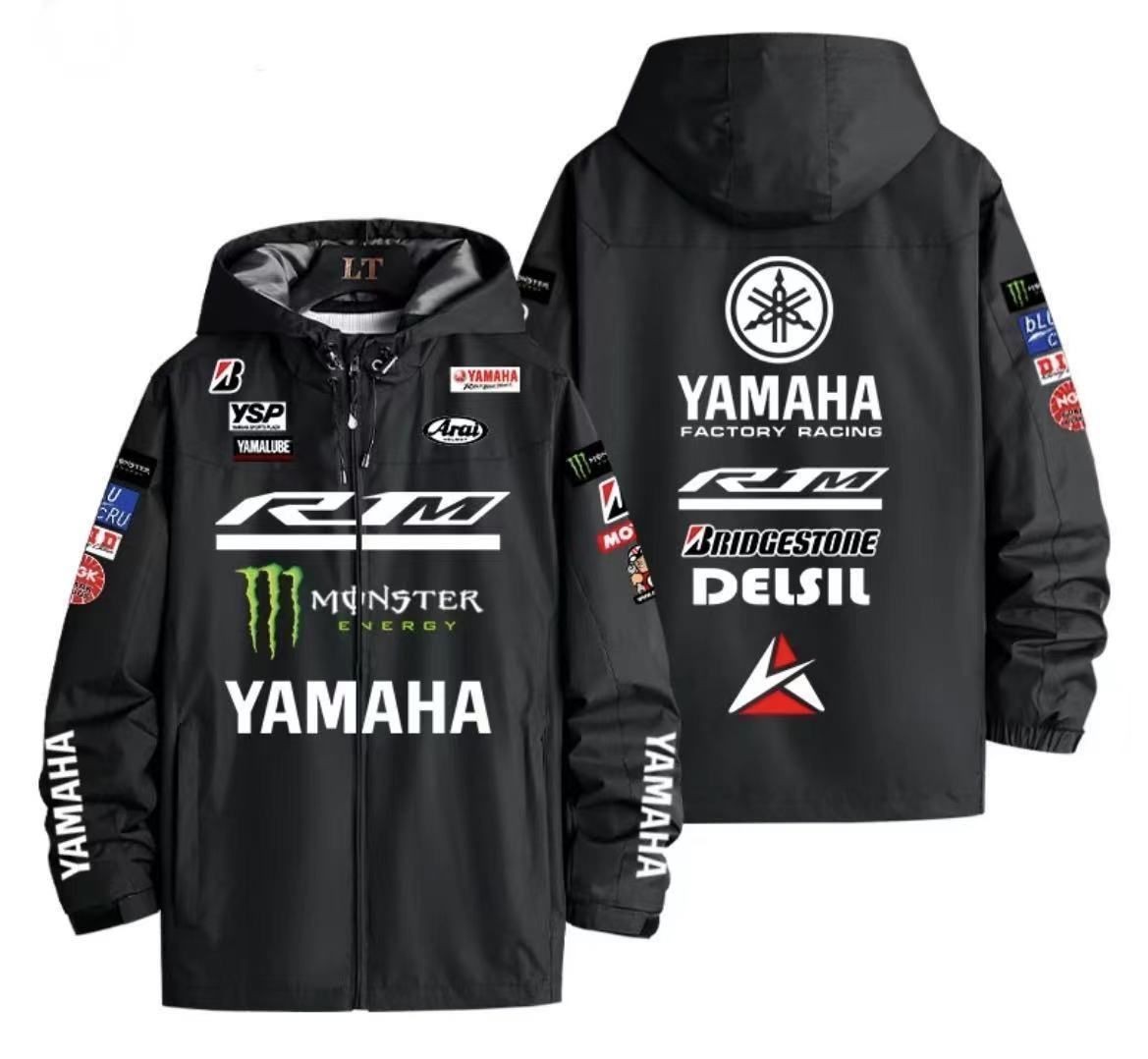 New L MotoGP RACING YAMAHA YZF R1M Jacket Long Sleeve Shirt Motorcycle Racing O