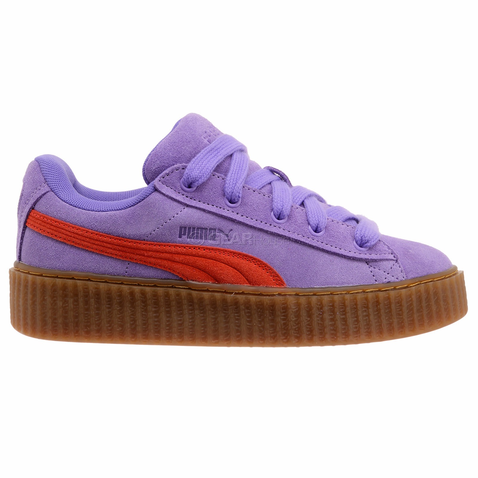 PUMA x Fenty Creeper Phatty Womens Casual Shoes School, Purple Suede, Pick Size