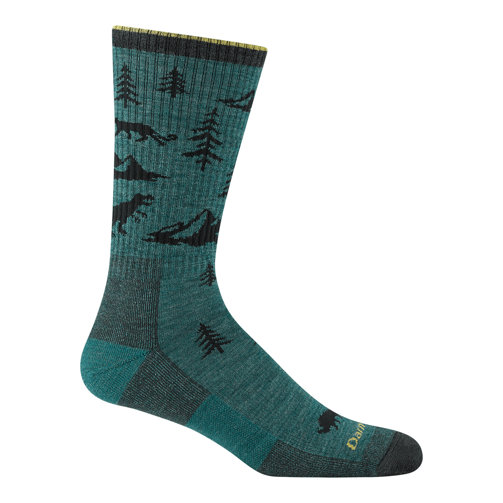 DARN TOUGH 1964 TEAL Men’s ABC Boot Midweight Hiking Socks Hike Merino Wool USA
