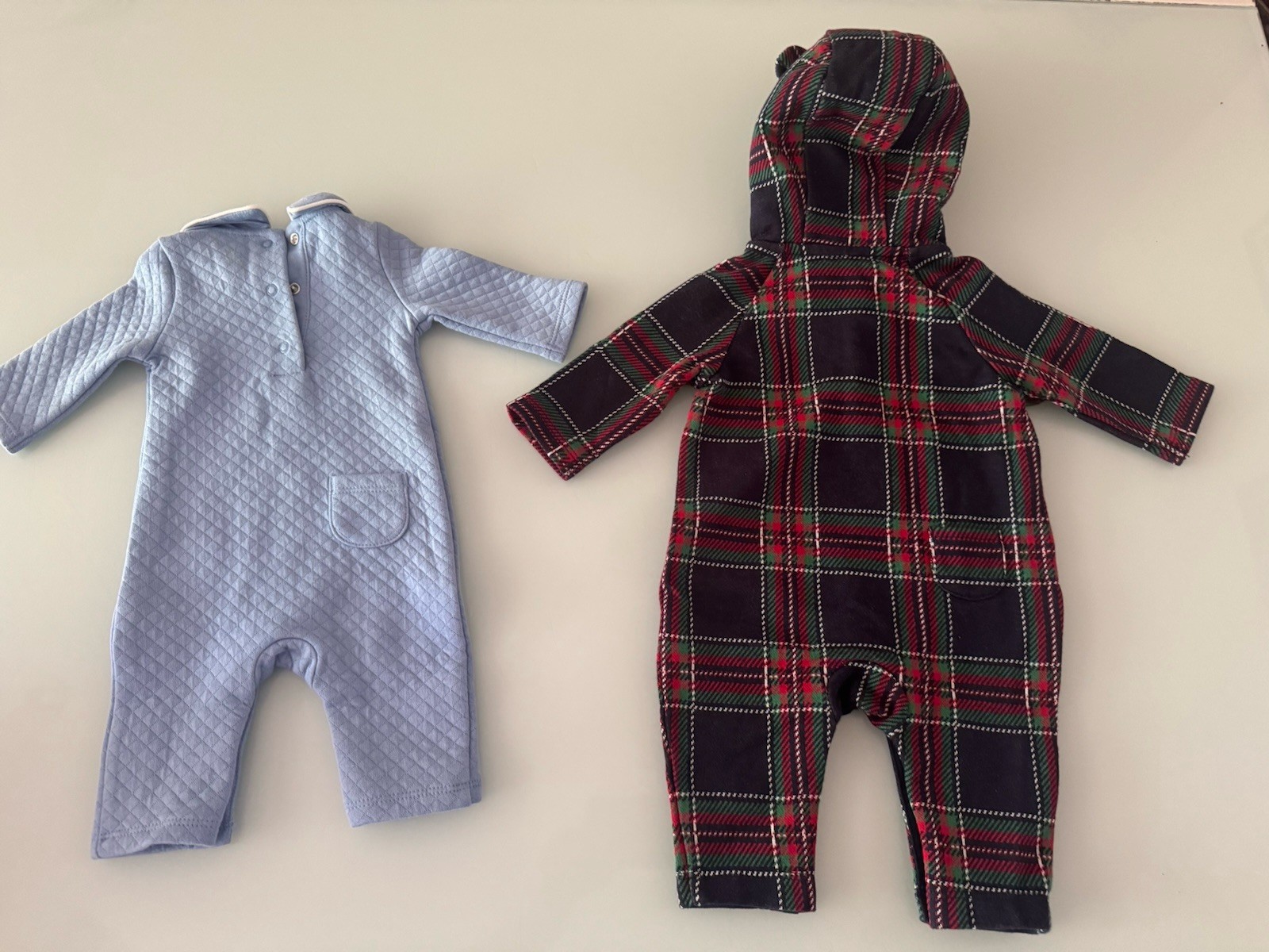 JANIE AND JACK Snow Cub Tan Cable Knit Romper Set Size 0/0-3Month