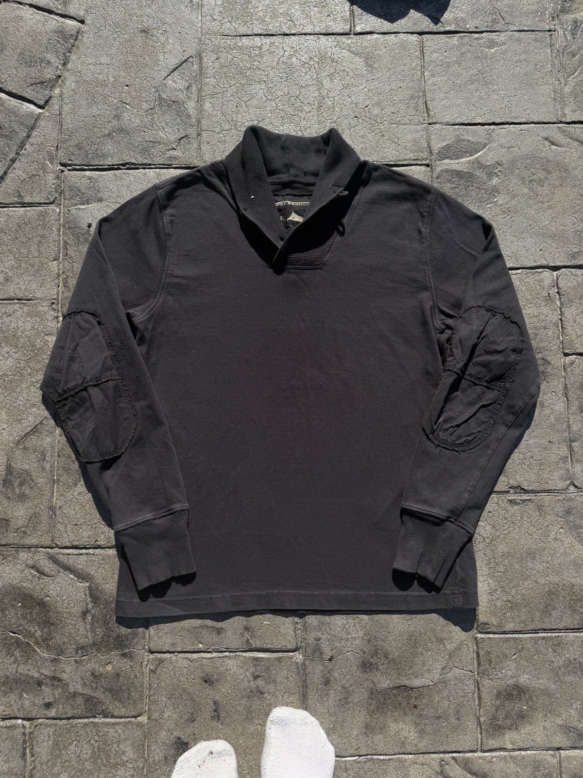Rogues Gallery RG7 Rugby Style Long Sleeve Pullover Shirt Size Medium