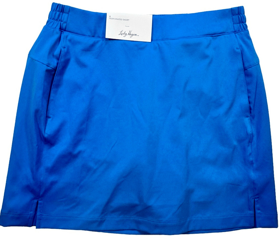 New Lady Hagen Women’s 17” Blue Skort/Skirt Golf Tennis Pickleball – All Sizes