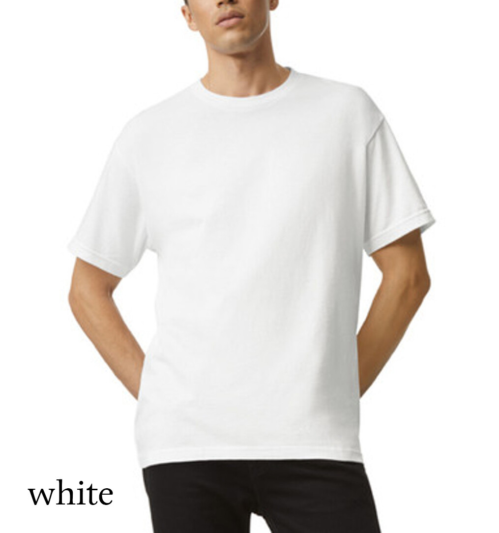 3 pack American Apparel 1301 Unisex Short Sleeve Preshrunk Heavyweight T-Shirt