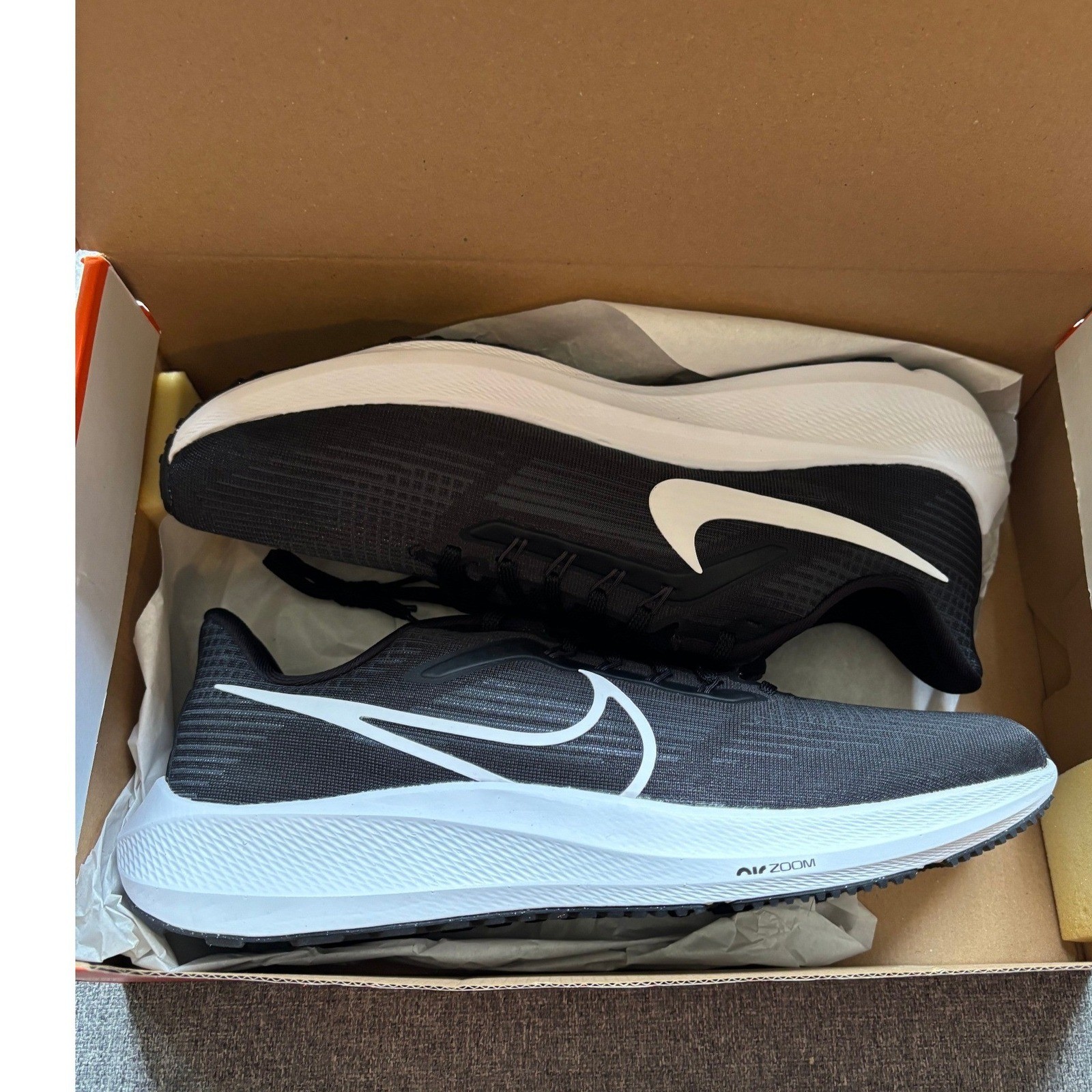 Nike Air Zoom Pegasus 39 Mens Running Shoes Black White DH4071-001