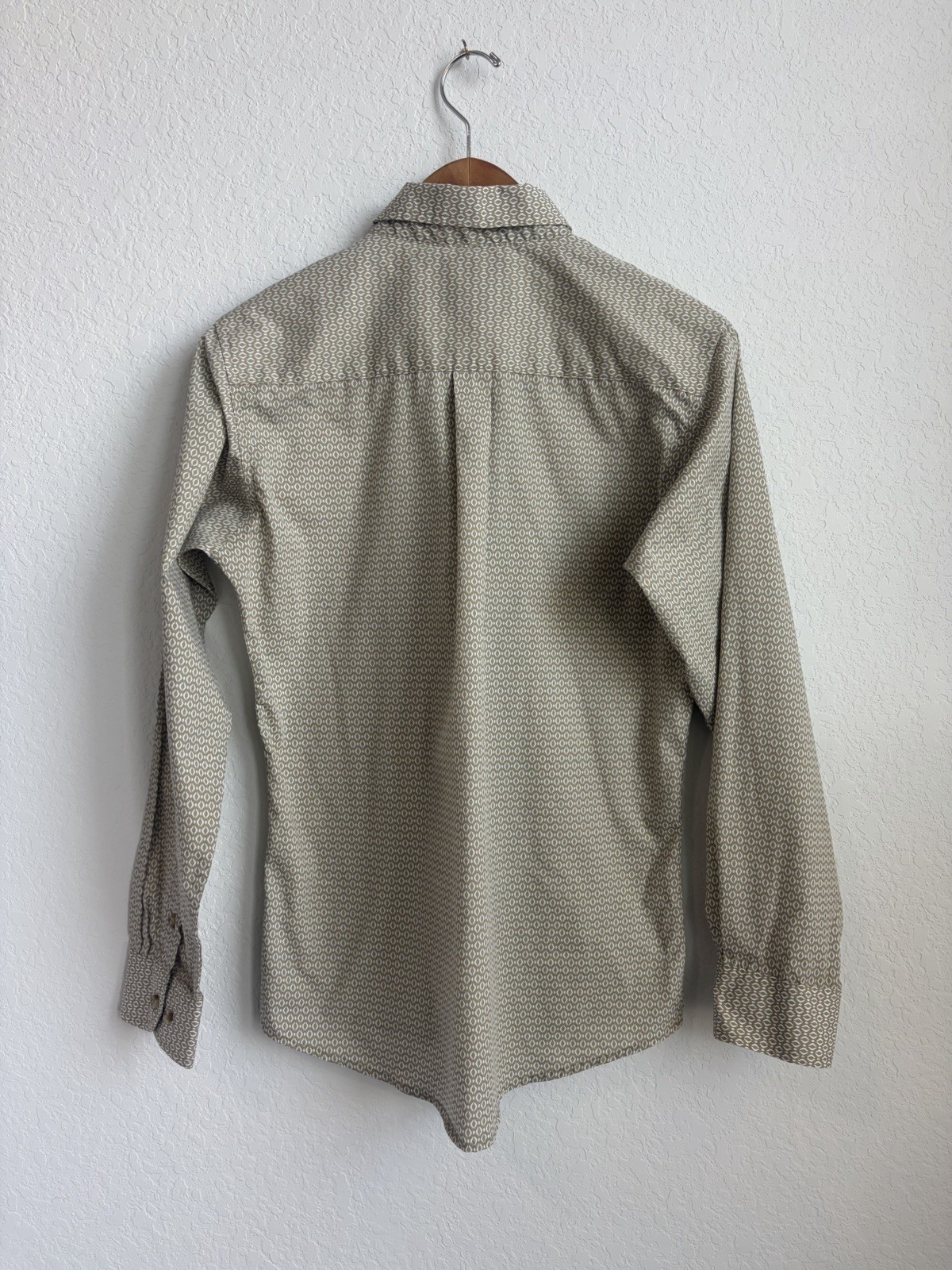 Wrangler Kids XL Woven Cotton Geometric Button-Down Collar Long Sleeve Shirt