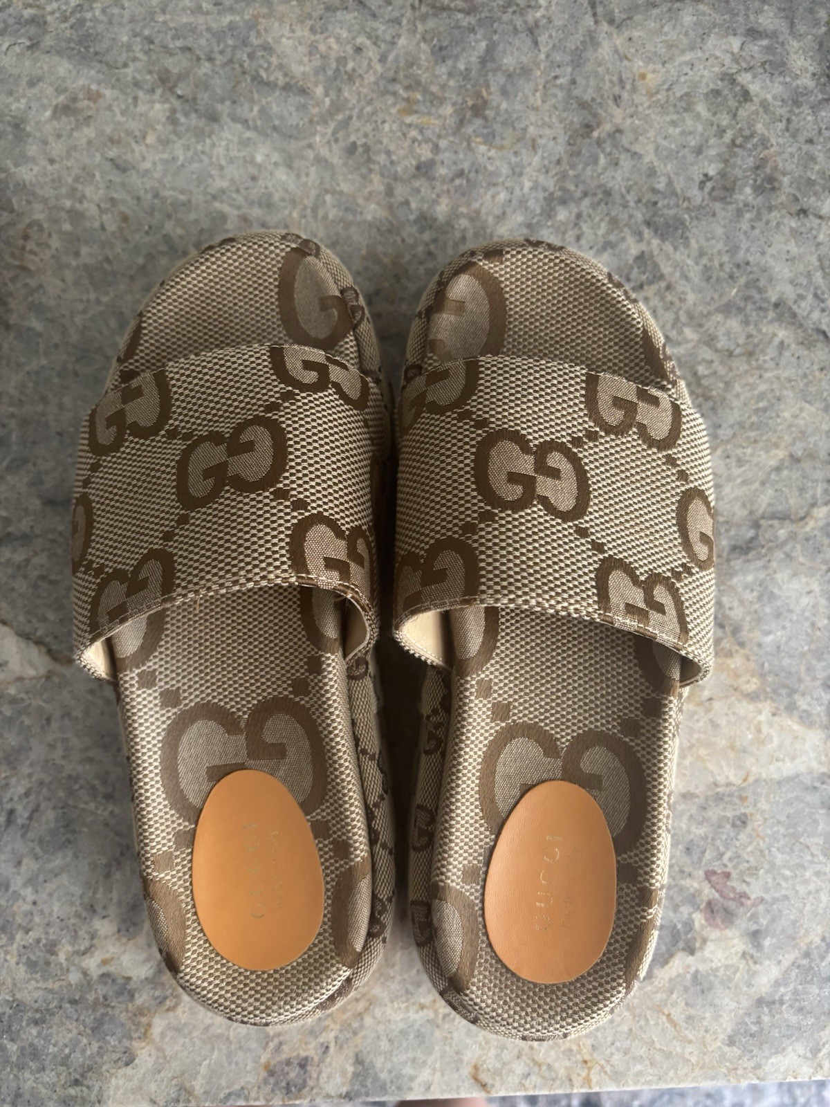 Gucci Platform Slide Sandals 39