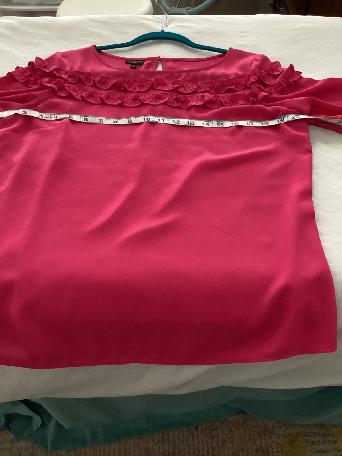 Ladies Pink Blouse from Talbots. Size PL