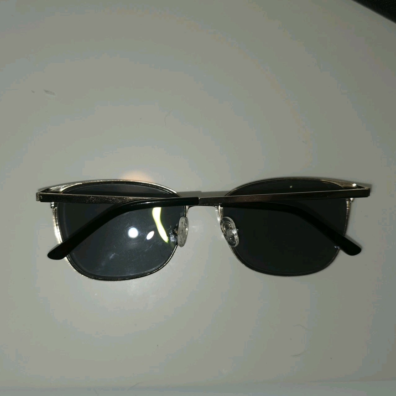 Karen Kane Cloudberry Sunglasses Black Gold Metal Cat Eye 54-16-140