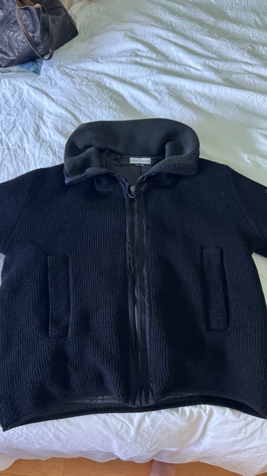 Stone Island President Knit w/ Liner – Men’s L – Black