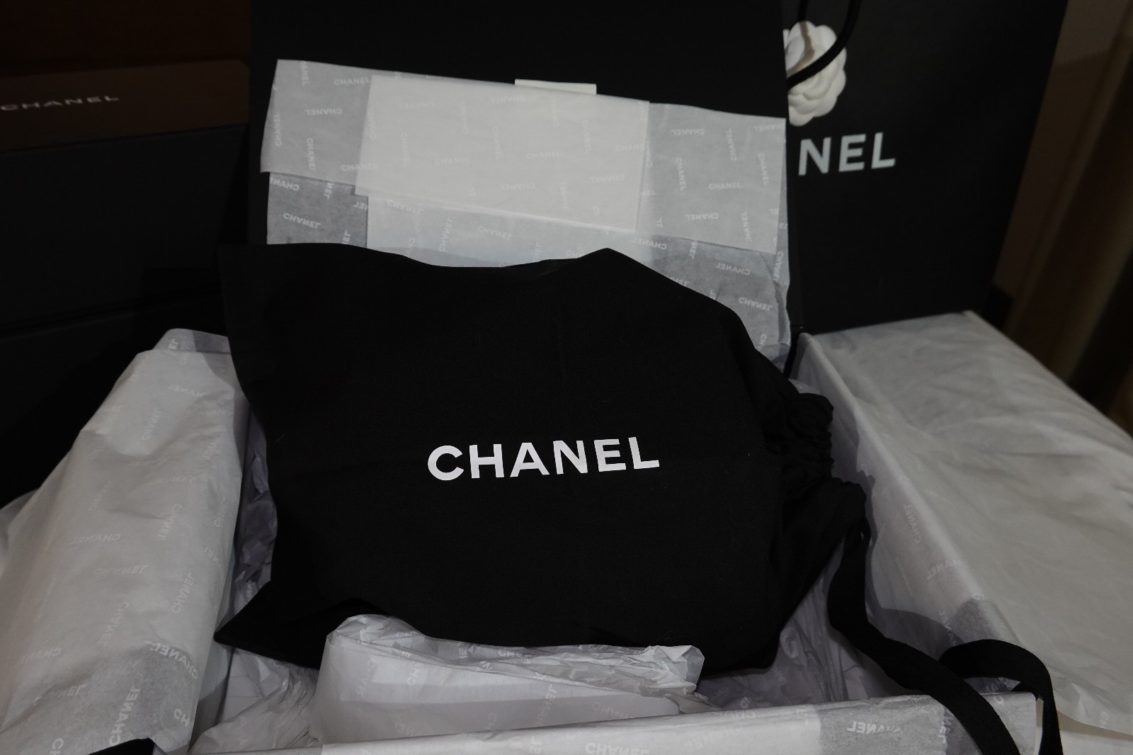 Chanel 25 Mini Dark Burgandy Cavier Gold hardware, Receipt, Orginal Box, dustbag