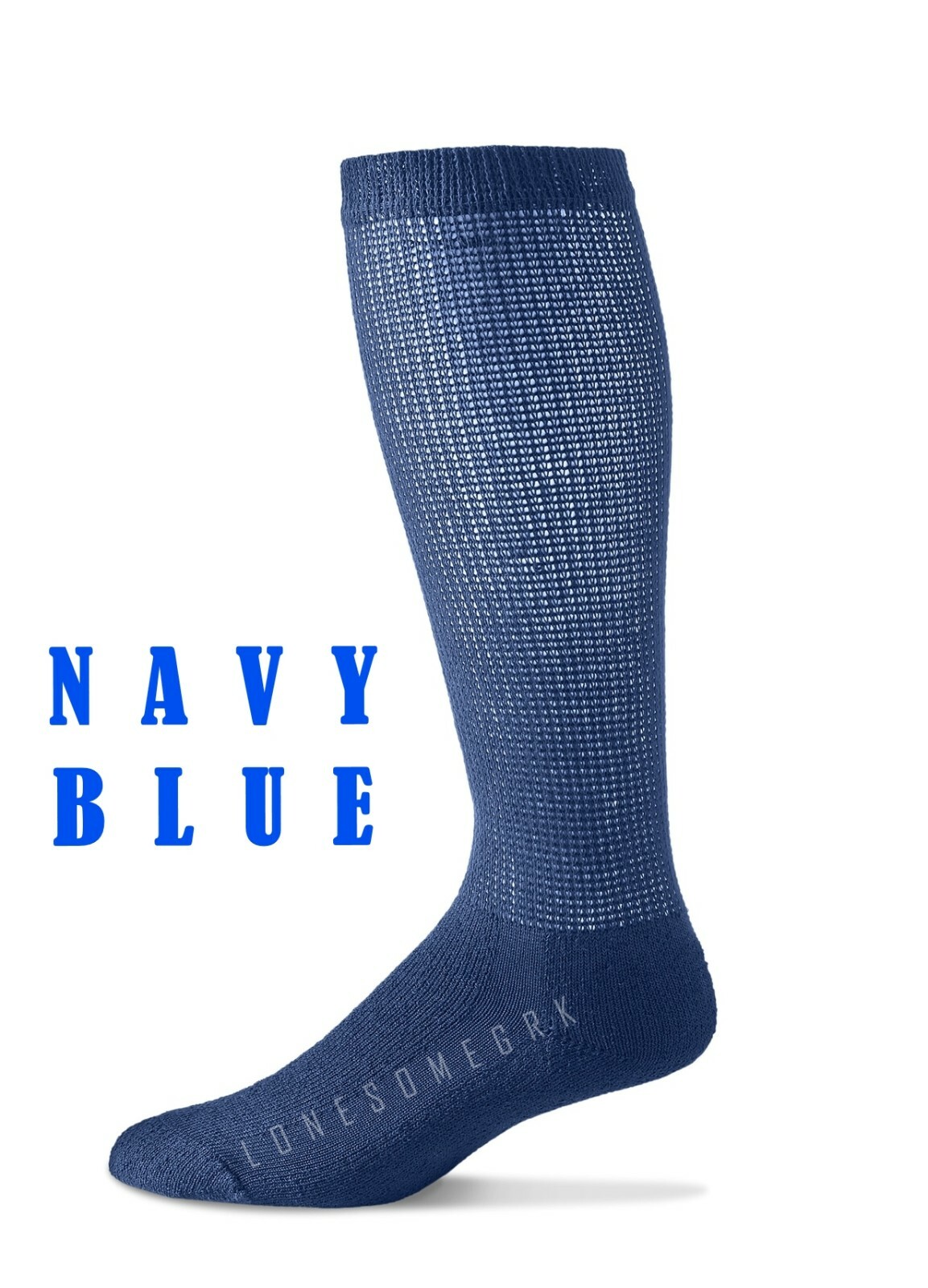 12 Pairs Physicians Choice OVER THE CALF/ Knee High American Made Diabetic Socks