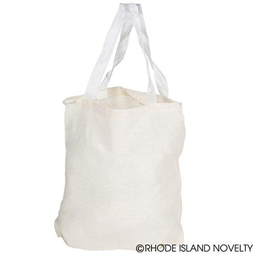 Rhode Island Novelty 12.75″x 12.75″ CANVAS TOTE BAG 12.75, White