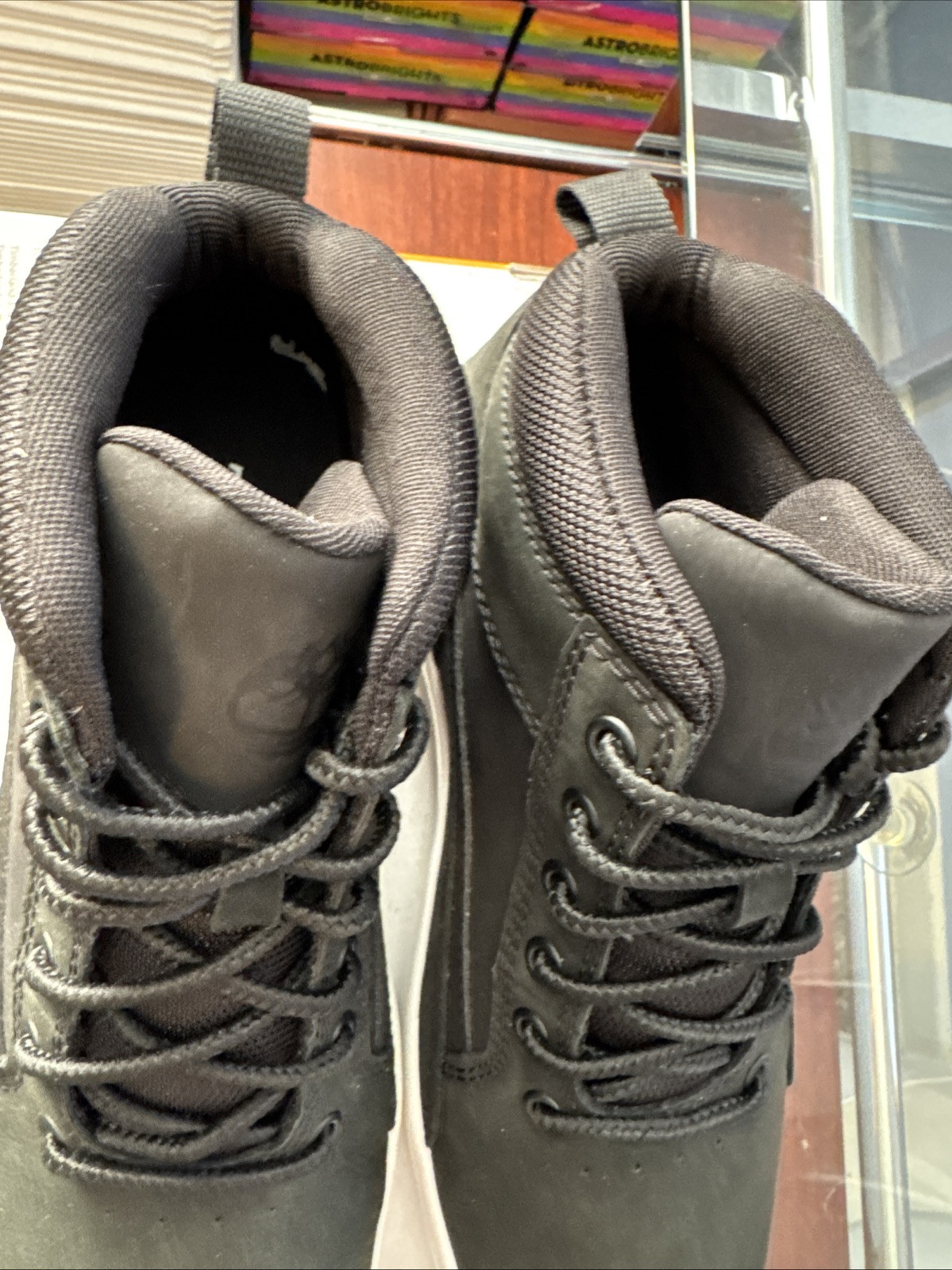 Timberland Men’s Allston Sneaker Mid Black Nubuck (TBOA69V5W05)