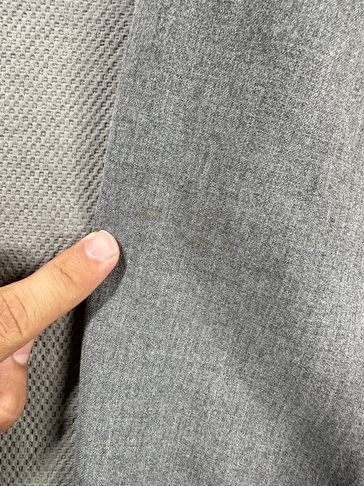 Alberto Comfort Fit Mens 52 Gray Relaxed Dress Pants Tom Ceramica
