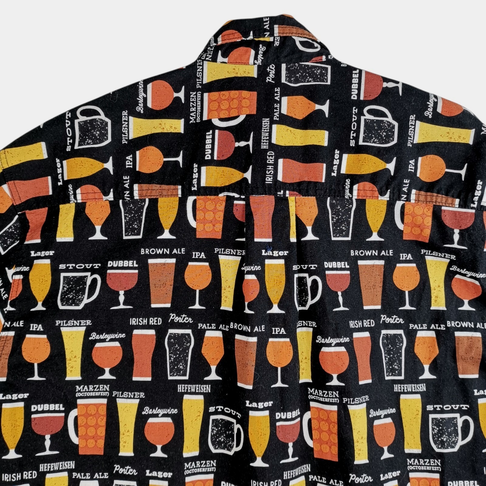 High Seas Trading Co Beer Variety Shirt L Pit To Pit 24 In,Length 32 US Made
