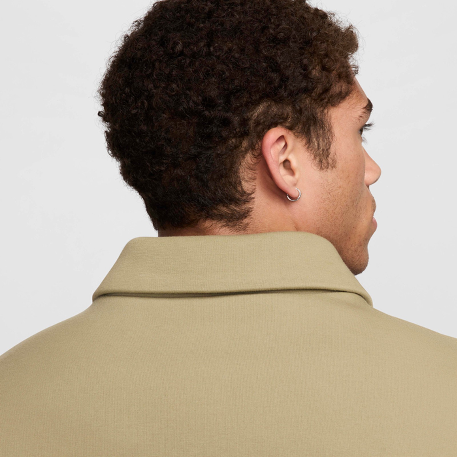 Nike Tech Fleece Shacket Jacket Neutral Olive FZ7566-276 Men’s Size Large-TALL