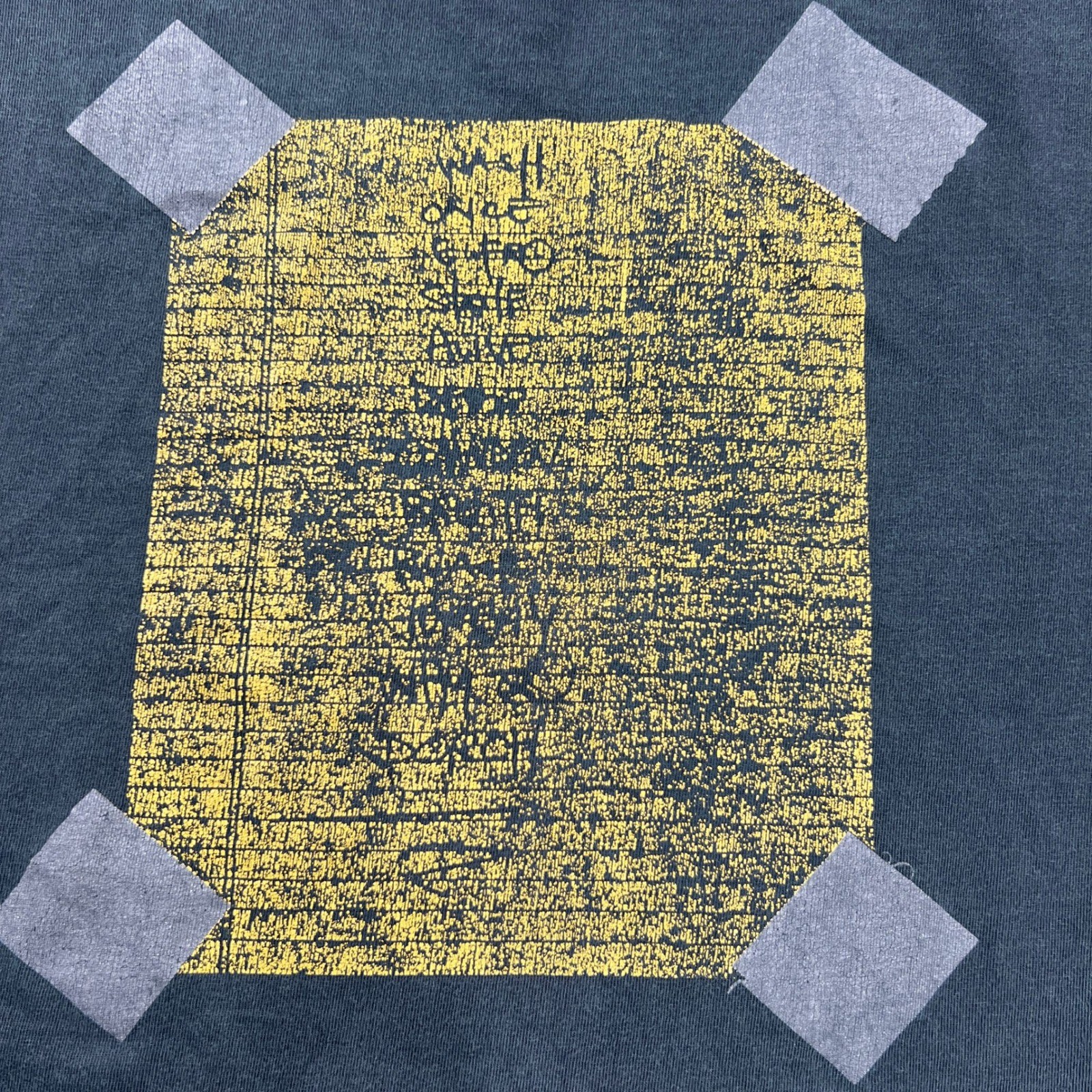 Pearl Jam VTG 90s Long Sleeve Band Tee L Faded Black 2-Sided Made USA Grunge
