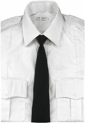 Pretied Necktie Adjustable Breakaway Clip-On / Hook Loop Safety Pullaway Uniform