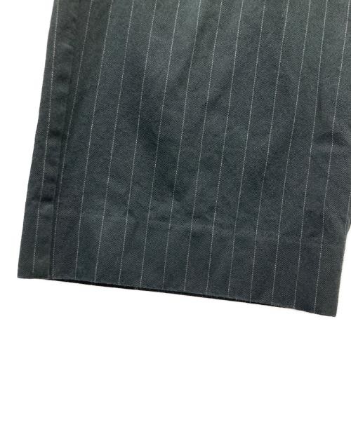 Dickies × MONKEY TIME Striped baggy pants black 254M40MT01