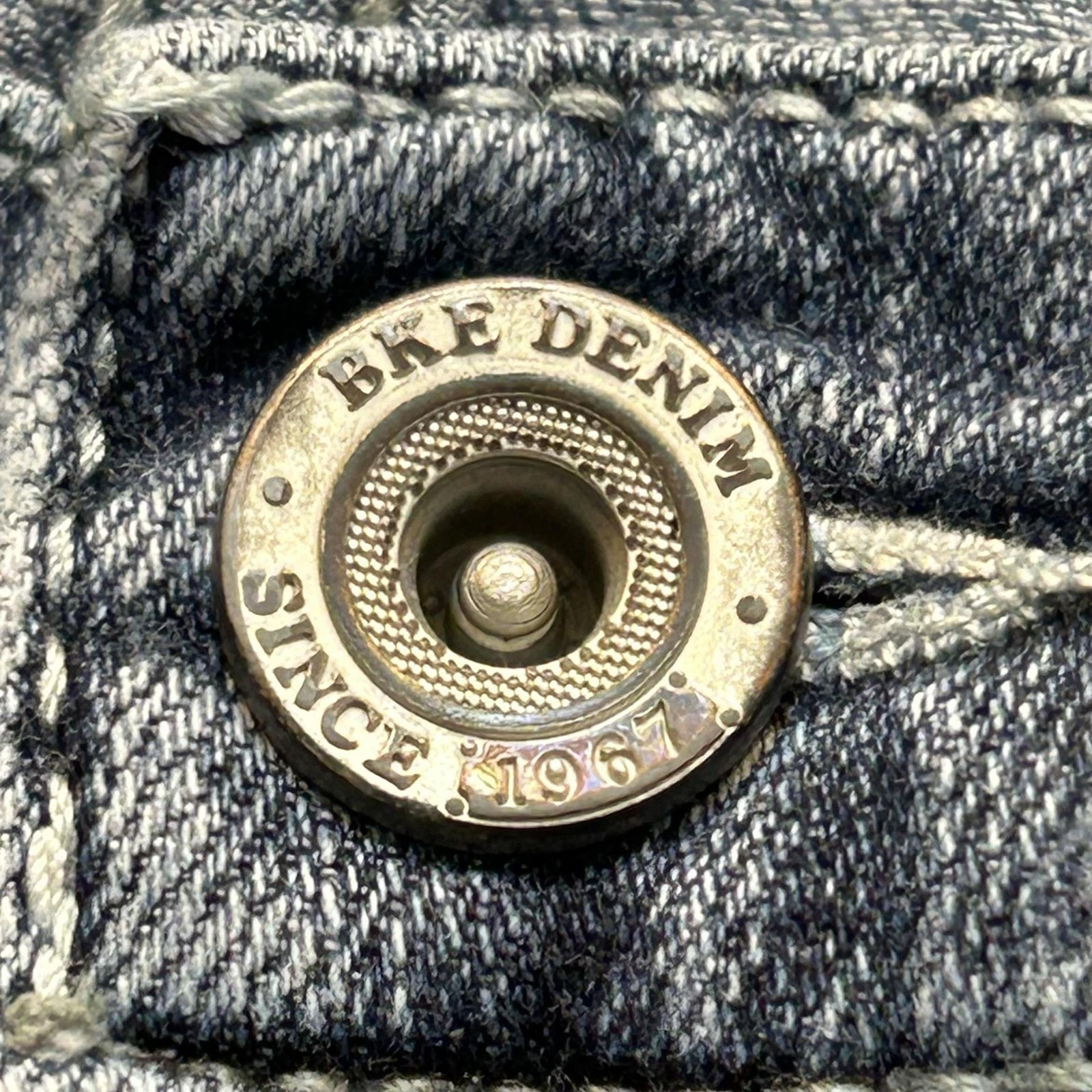 BKE Alec Jeans Mens 34×29 Blue Straight Leg Stretch Medium Wash Denim Casual