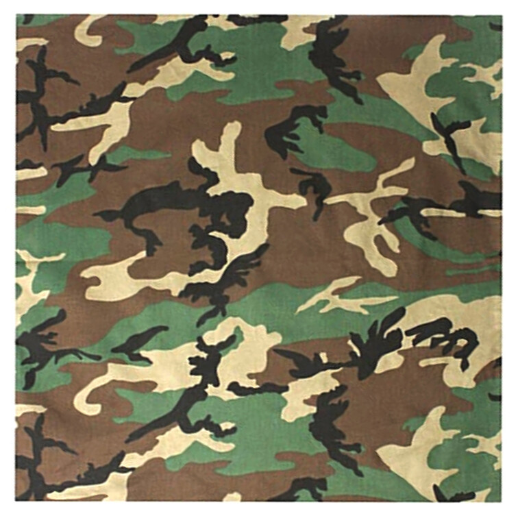 Camo Scarf Bandanas Large 22″ Camouflage Bandana Headwrap Cloth Biker