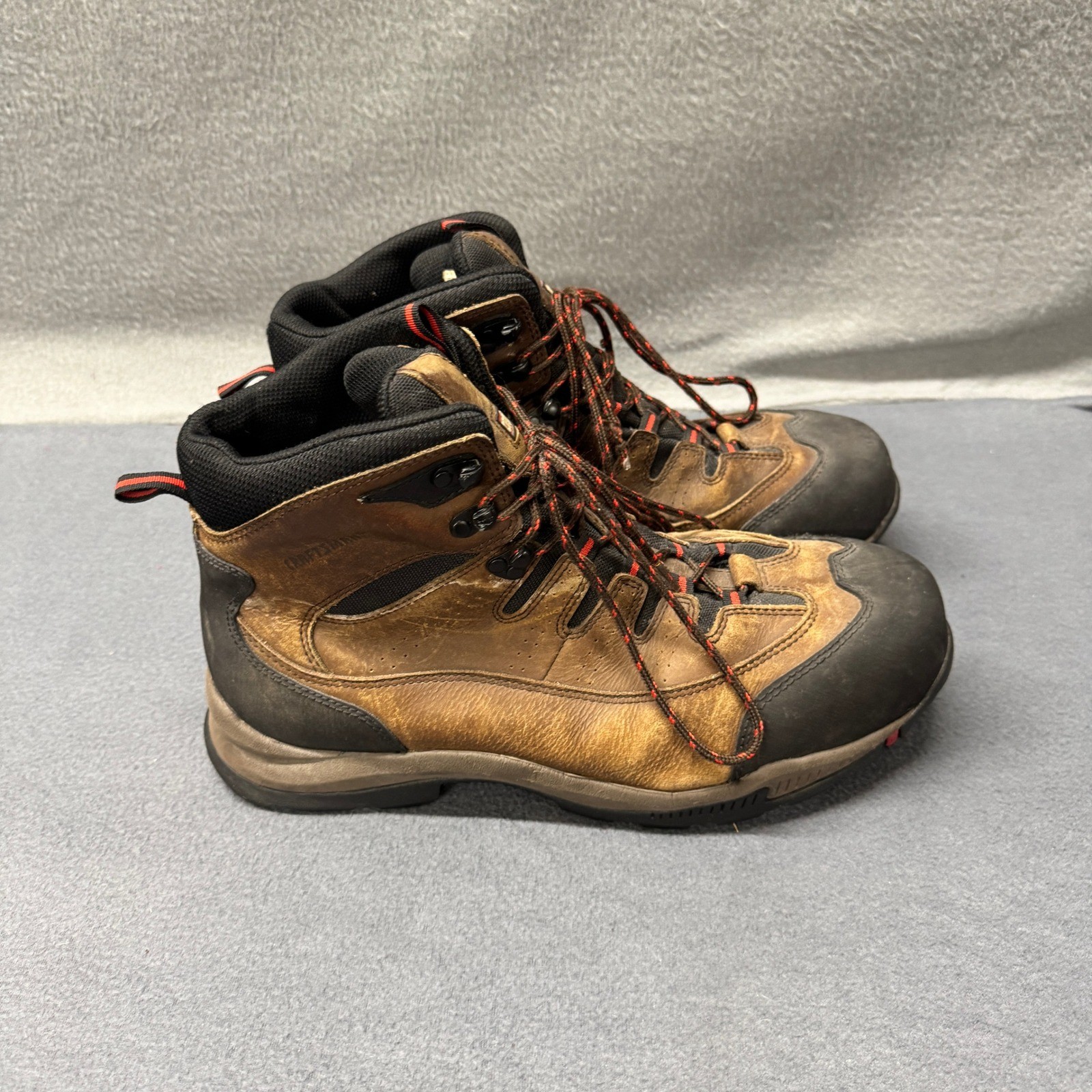 Craftsman Boots Mens 13 D Safety Toe Hiker Brown Work Leather Utility