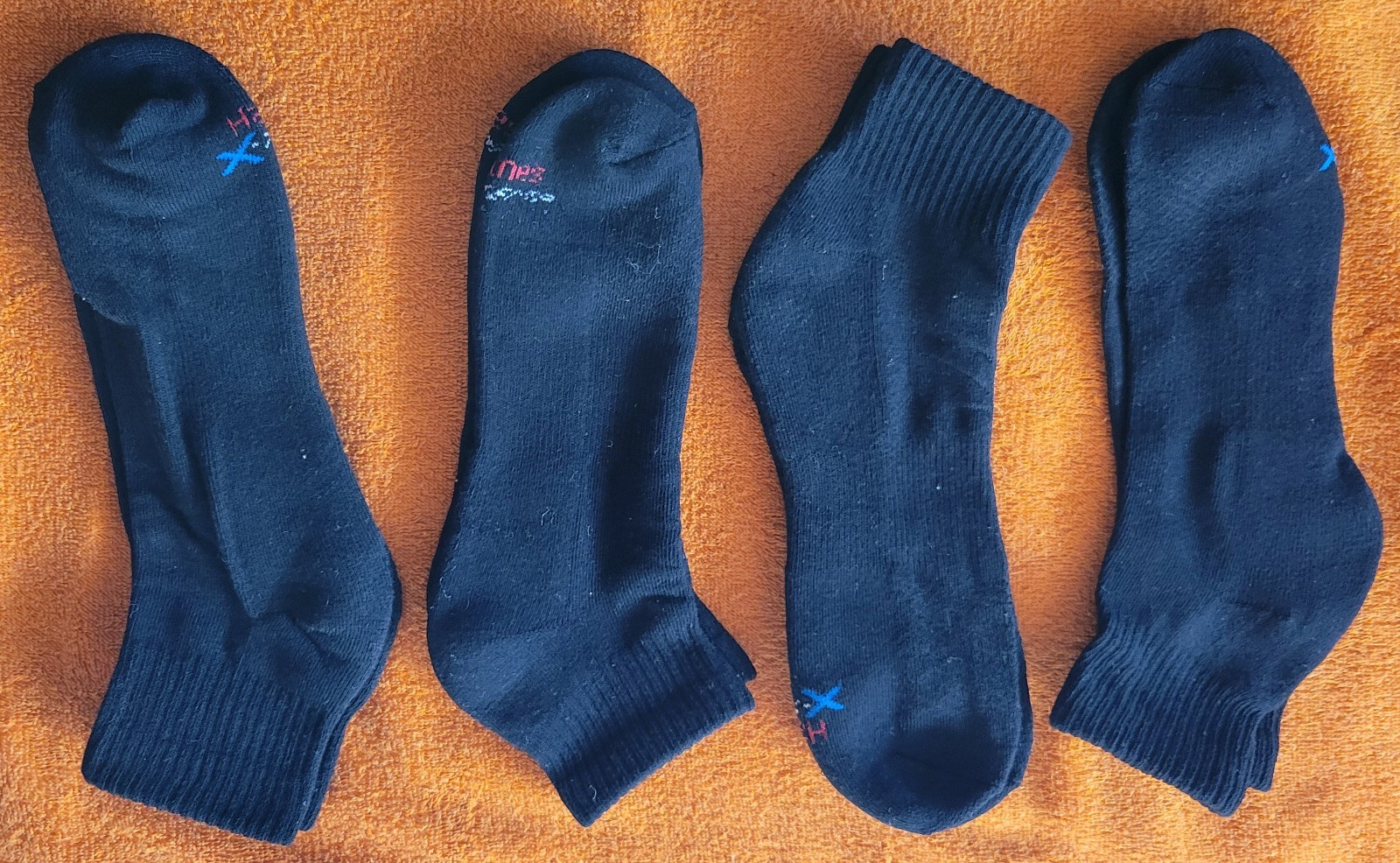 HANES® X-TEMP® COMFORT FIT Men’s Size 6-12 Lot of 4 Pair Socks*New w/o Packaging