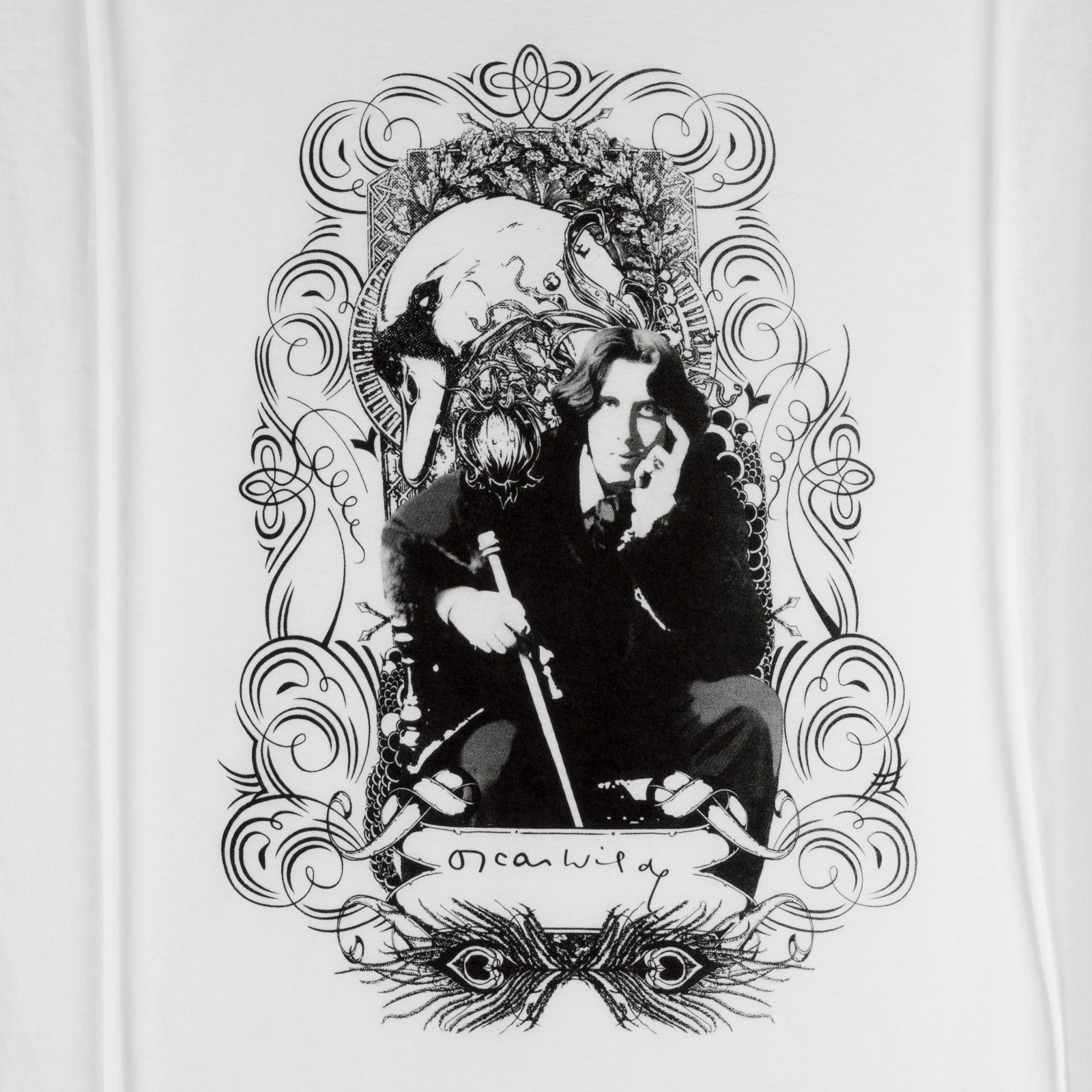 Oscar Wilde Screen printed Cotton Scarf