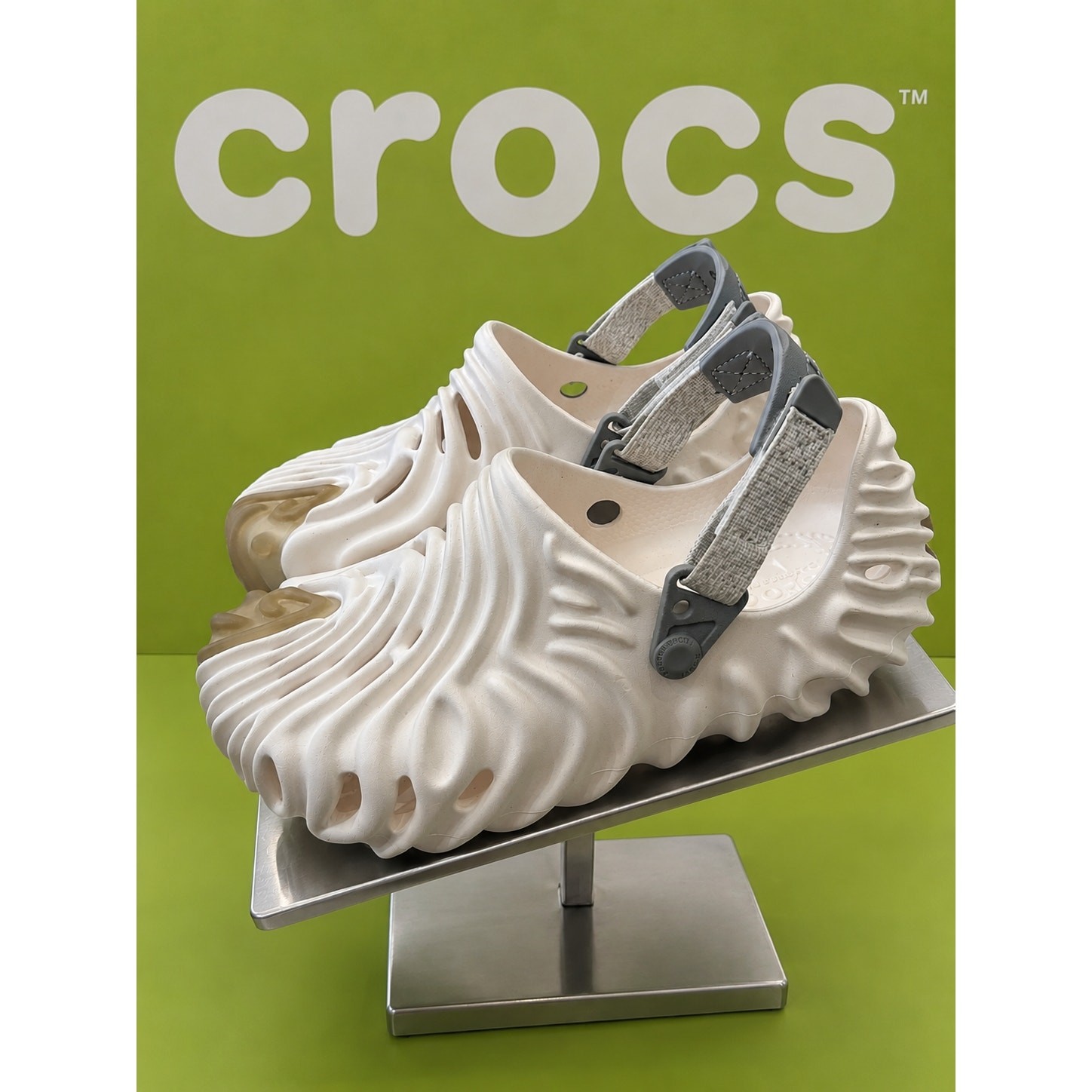 Salehe Bembury x Crocs Pollex Clog Stratus W9 M7 w/ Extra Straps
