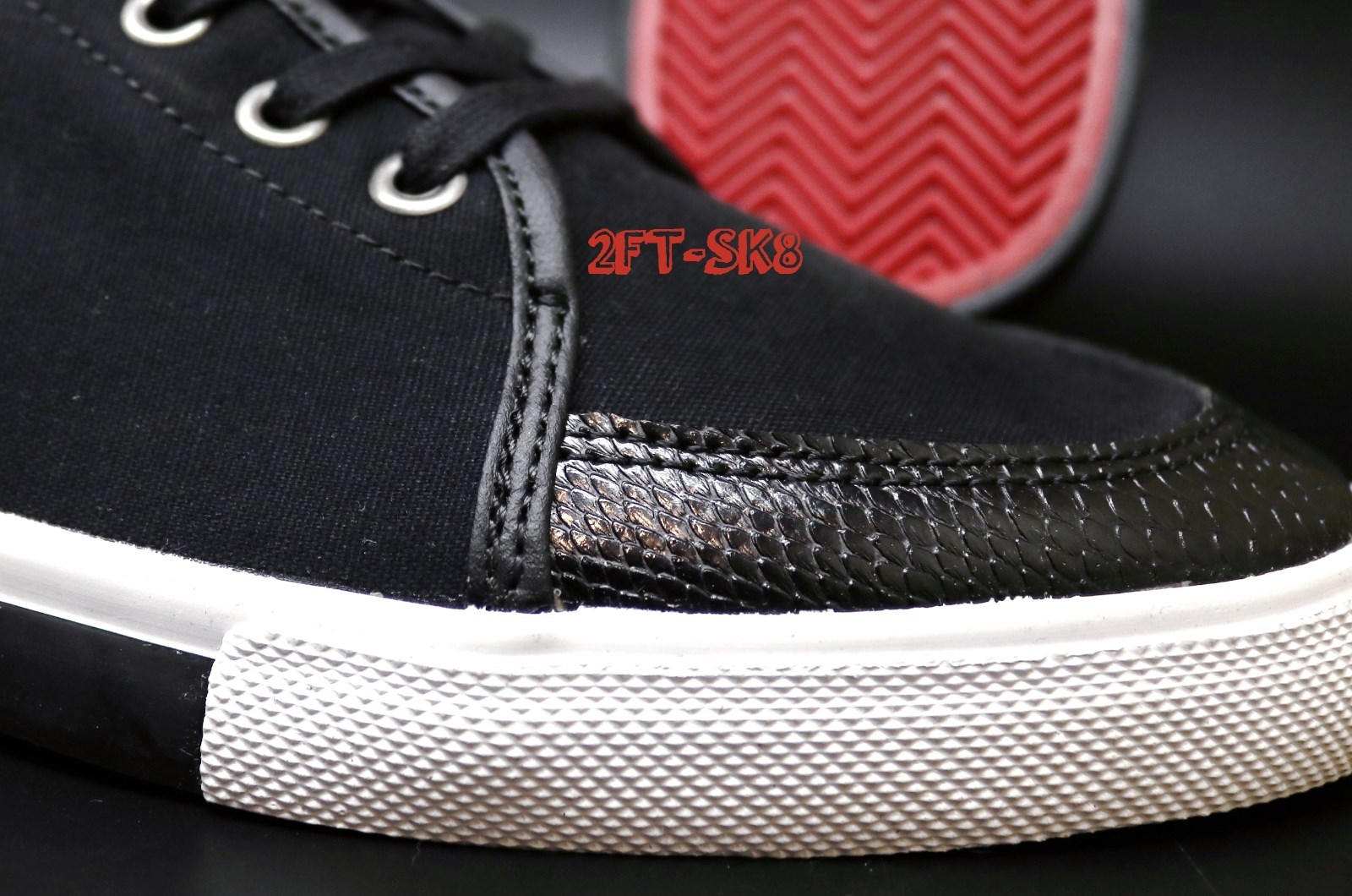 CREATIVE RECREATION DIVINO BLACK SMOKE RED FASHION SNEAKER /CESARIO LO S8912.124