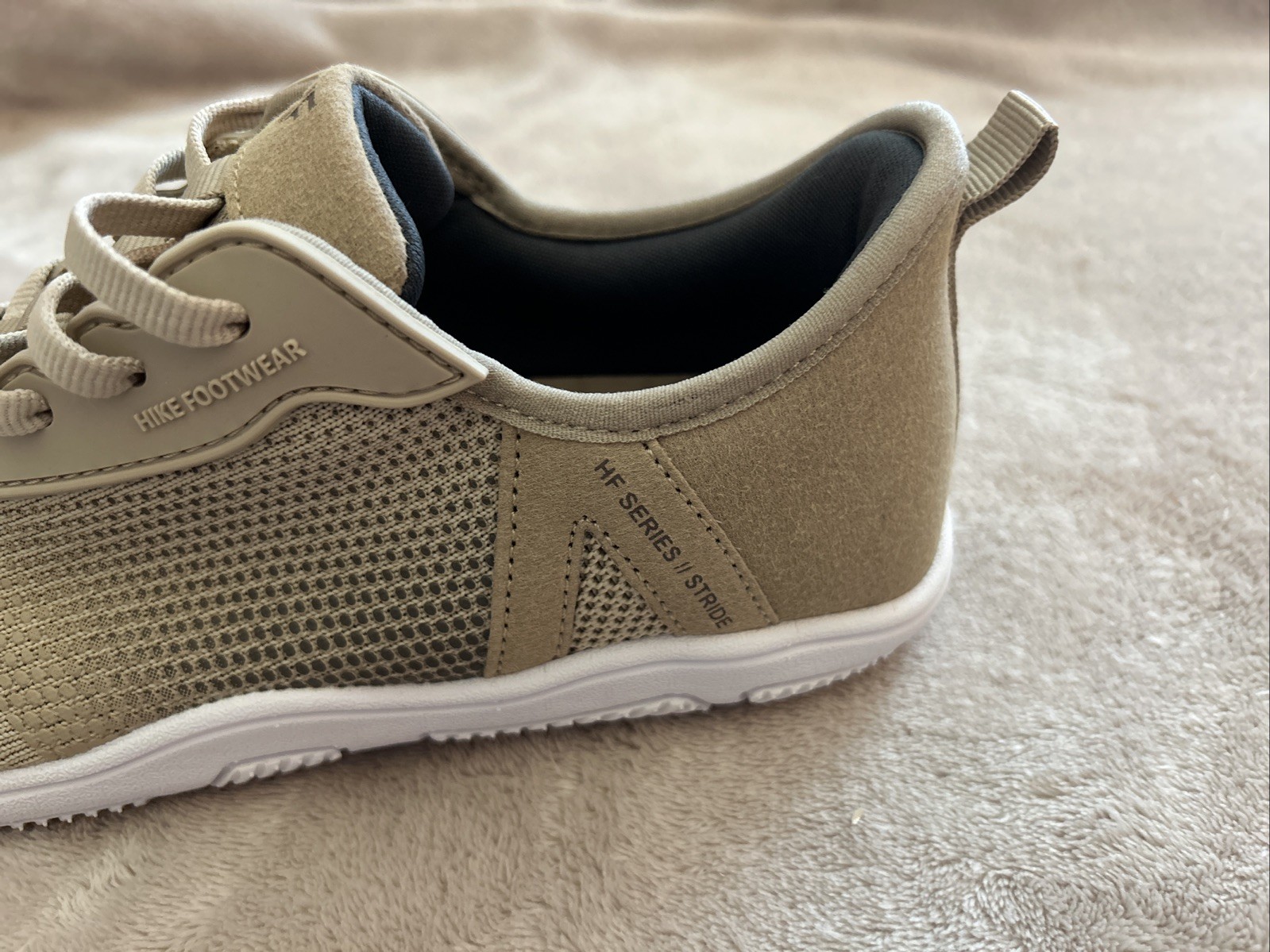 New! Hike Footwear HF Stride Beige/Tan Hiking Shoe Sneaker, Women’s Size 6