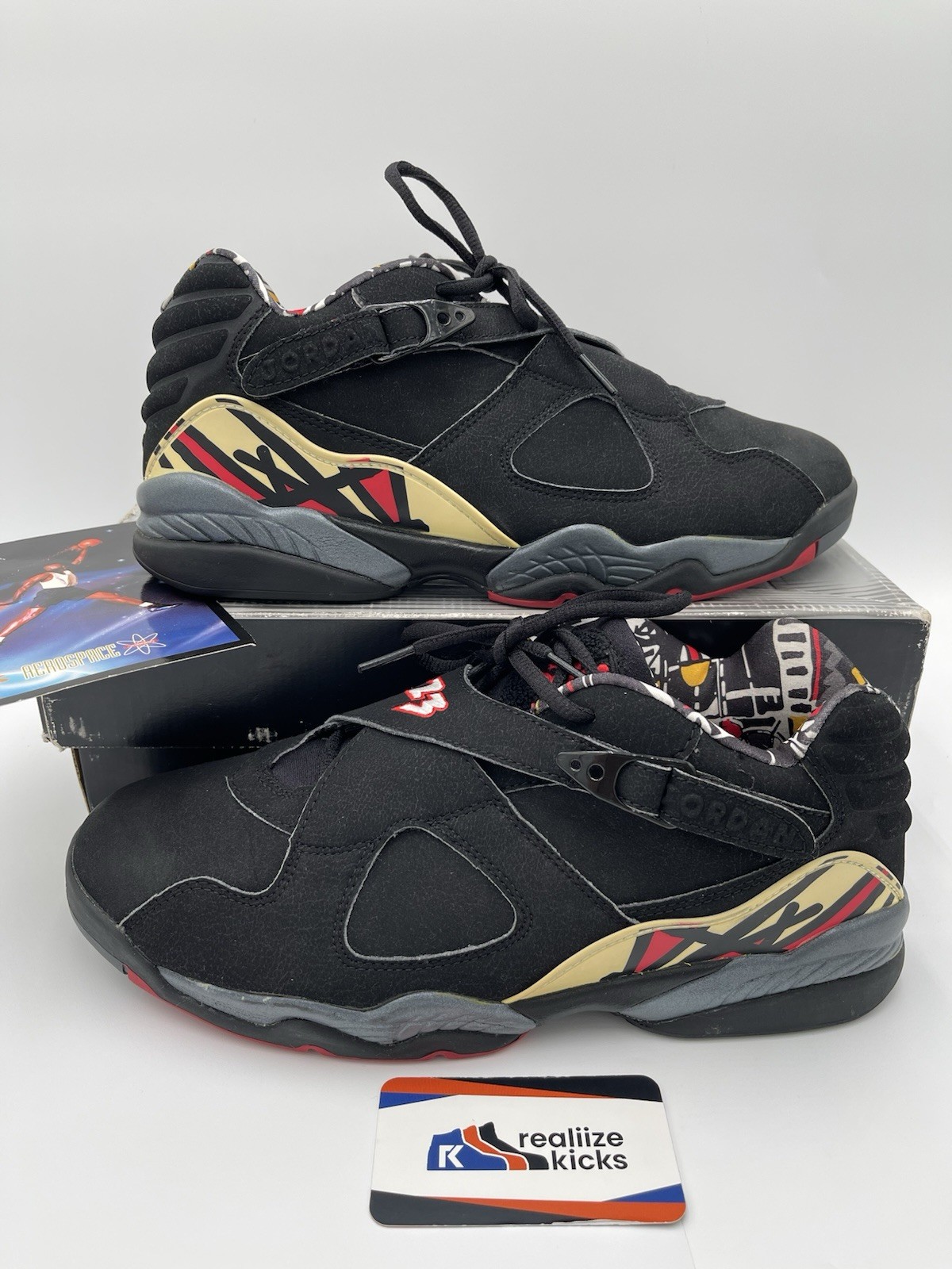 Mens Size 11 – Nike Air Jordan 8 Retro Low Playoff 2003 (306157-061) WORN ONCE!