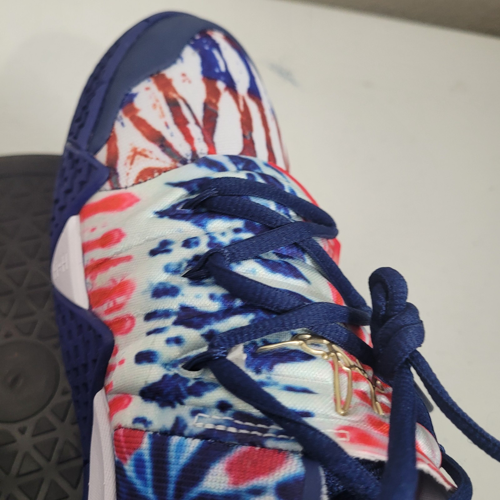 Nike Kybrid S2 CQ9323-400 Irving “Tie Dye USA” Red Blue White 2020 Men Size 11