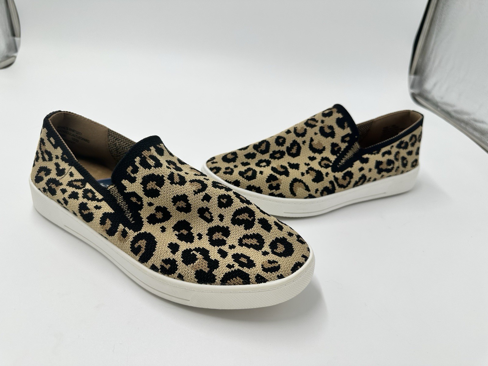 Sonoma Women’s Leopard Print Slip Ons Size 7