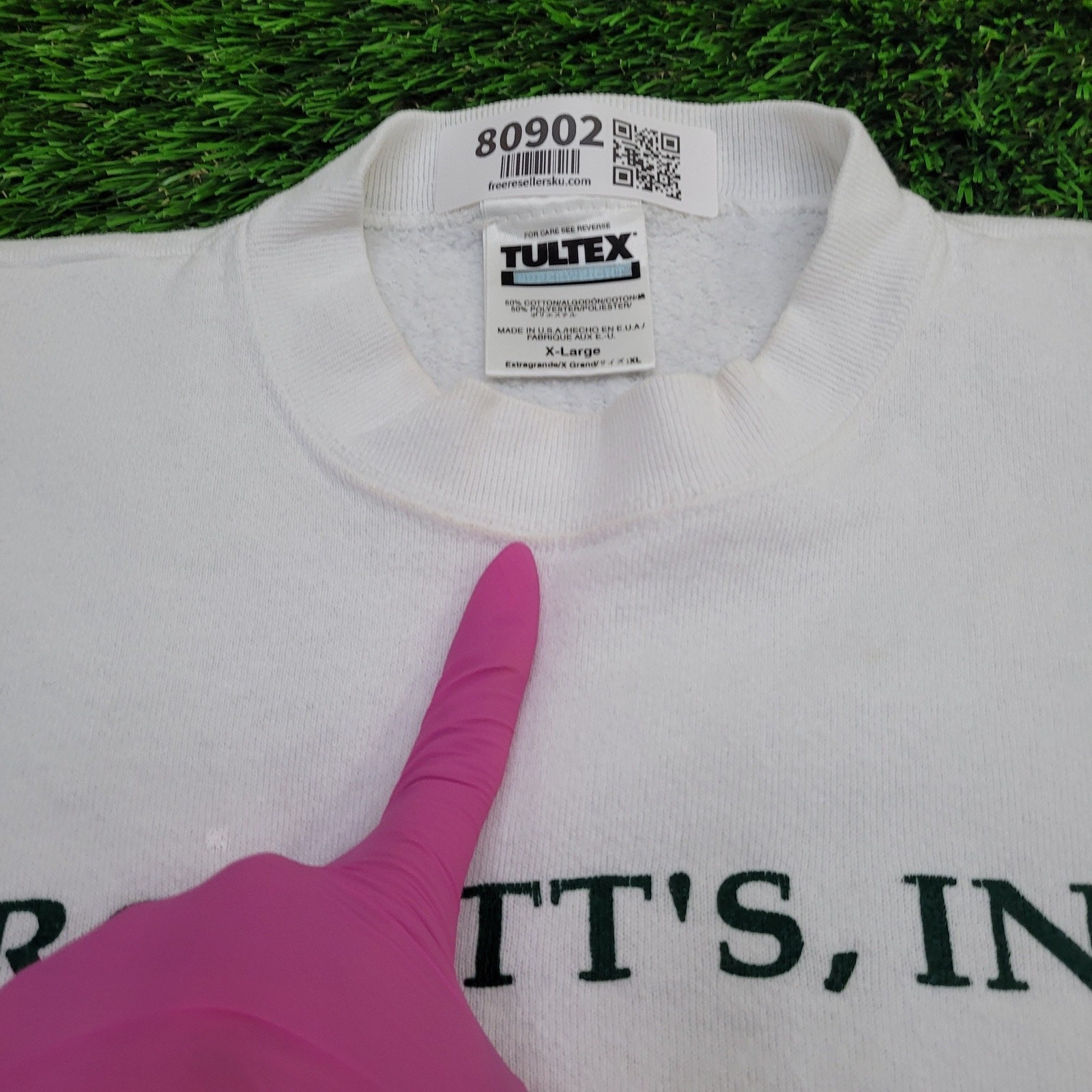 Vintage Proffitts Inc University Sweatshirt XL 25×26 Baggy USA