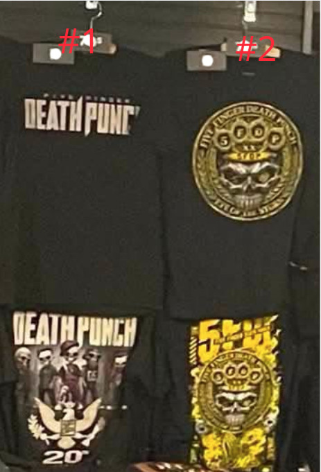Five Finger Death Punch Shirts 2026 Tour Reprint