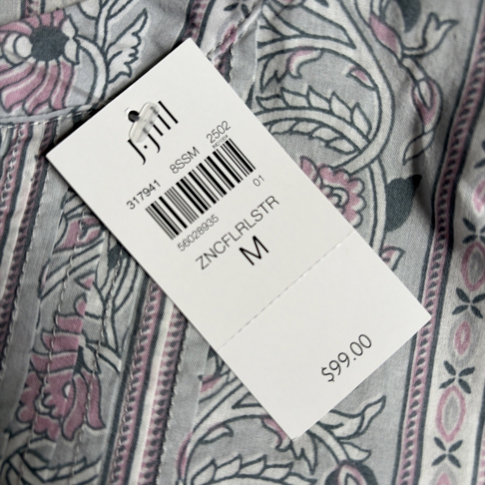 J Jill | NWT Organic Cotton Thin Lightweight Summer Blouse Medium