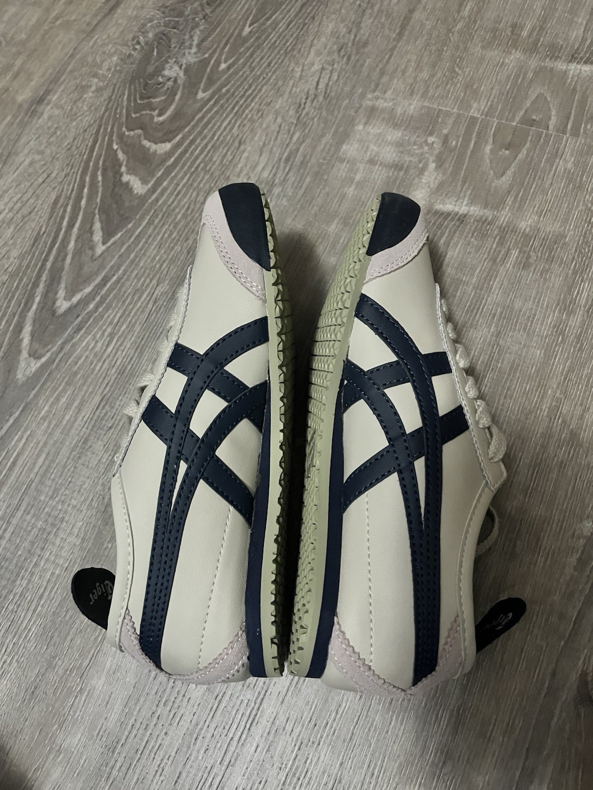 NEW onitsuka tiger mexico 66 birch peacoat Unisex size 4 22.5 cm DL 408