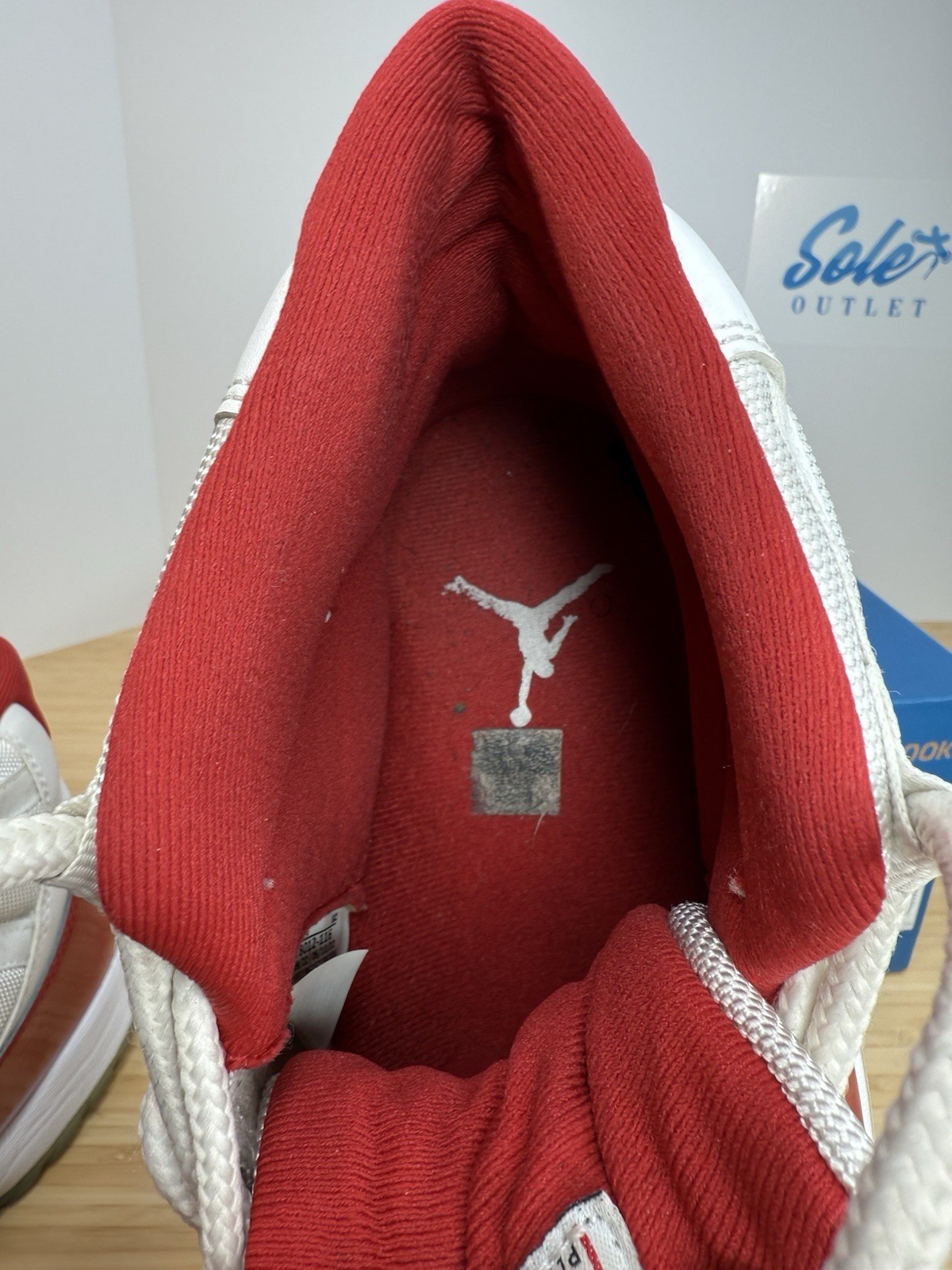 Size 10-Nike Air Jordan 11 Retro ‘Cherry’ CT8012-116 Replacement Box