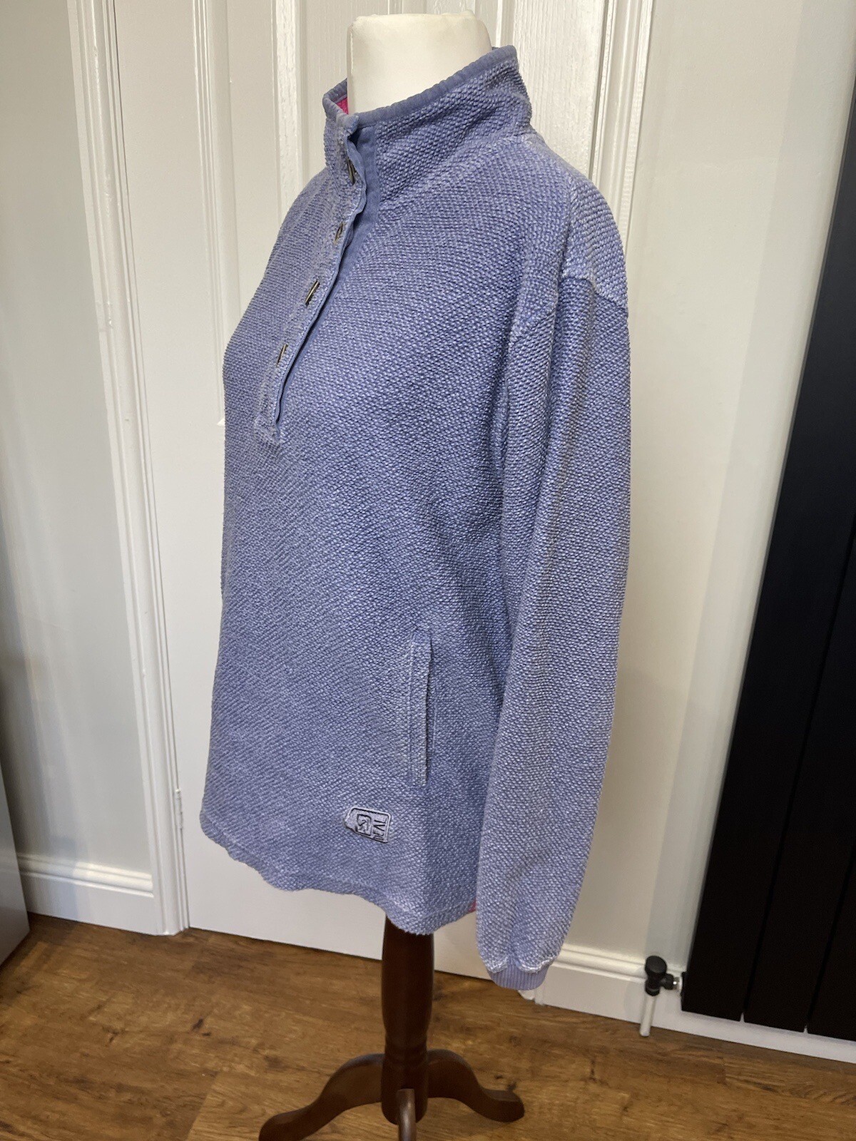 DEAL Womens Size Medium Lilac Purple Pullover Jumper 100% Cotton