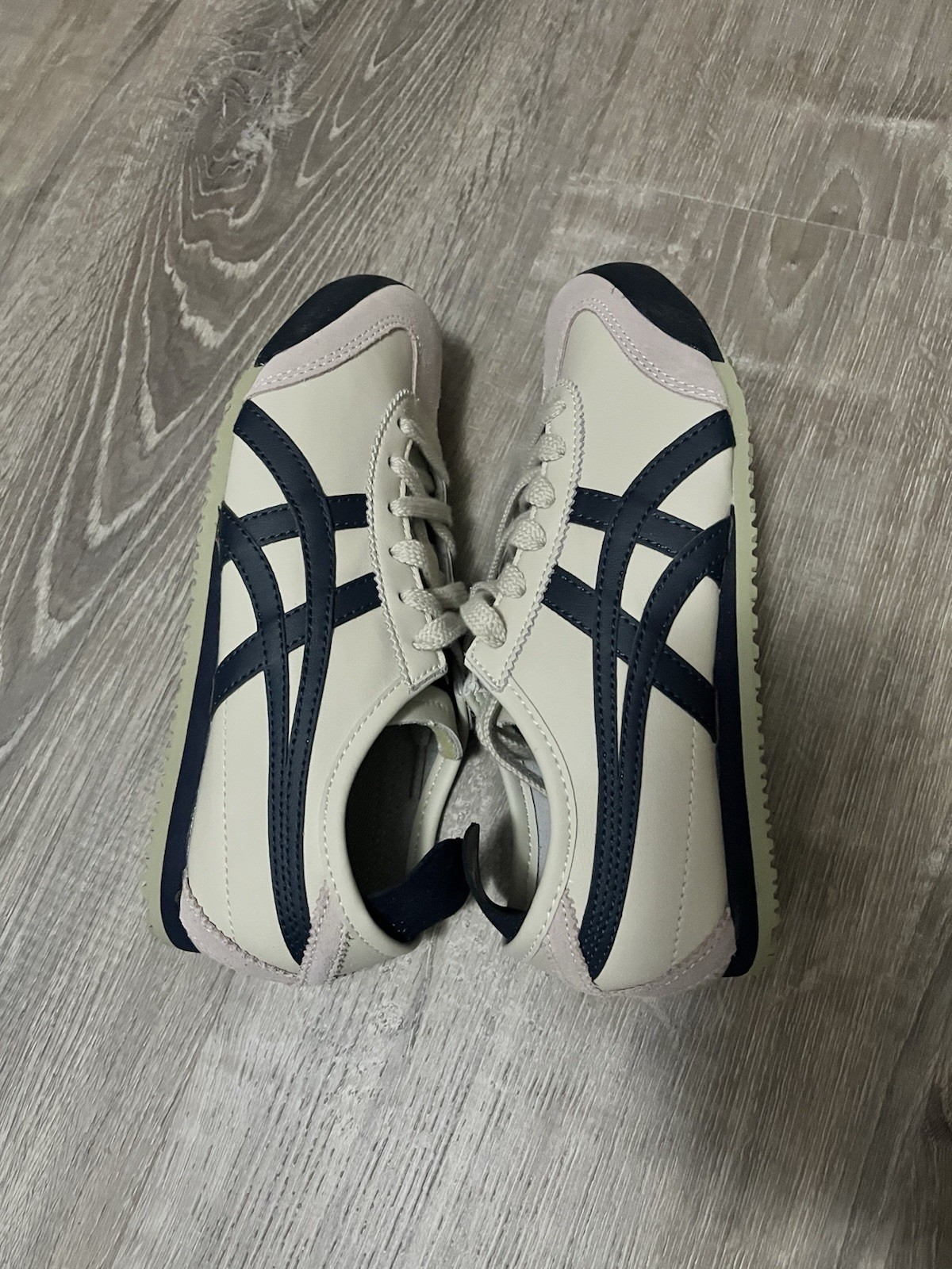 NEW onitsuka tiger mexico 66 birch peacoat Unisex size 4 22.5 cm DL 408
