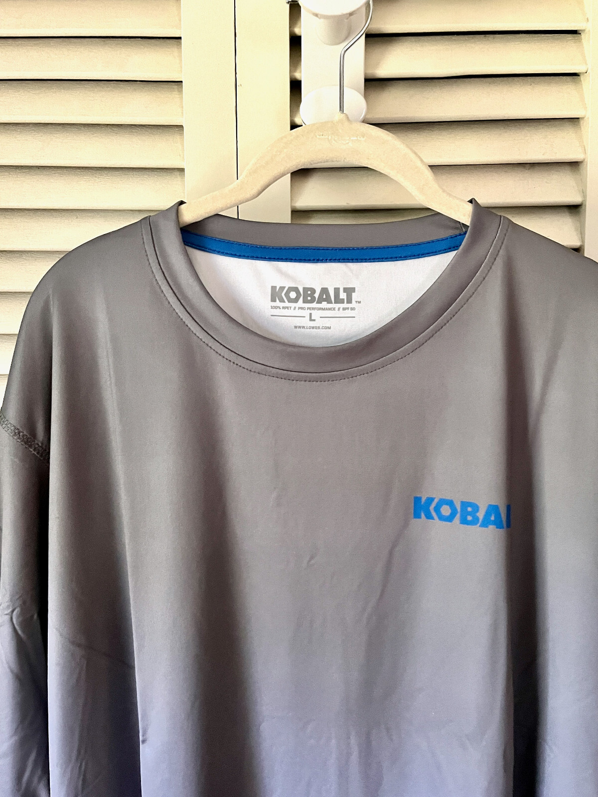 Great for Outdoor Work, Sports * Kobalt Pro Performance Shirt * Sz Large * NWT