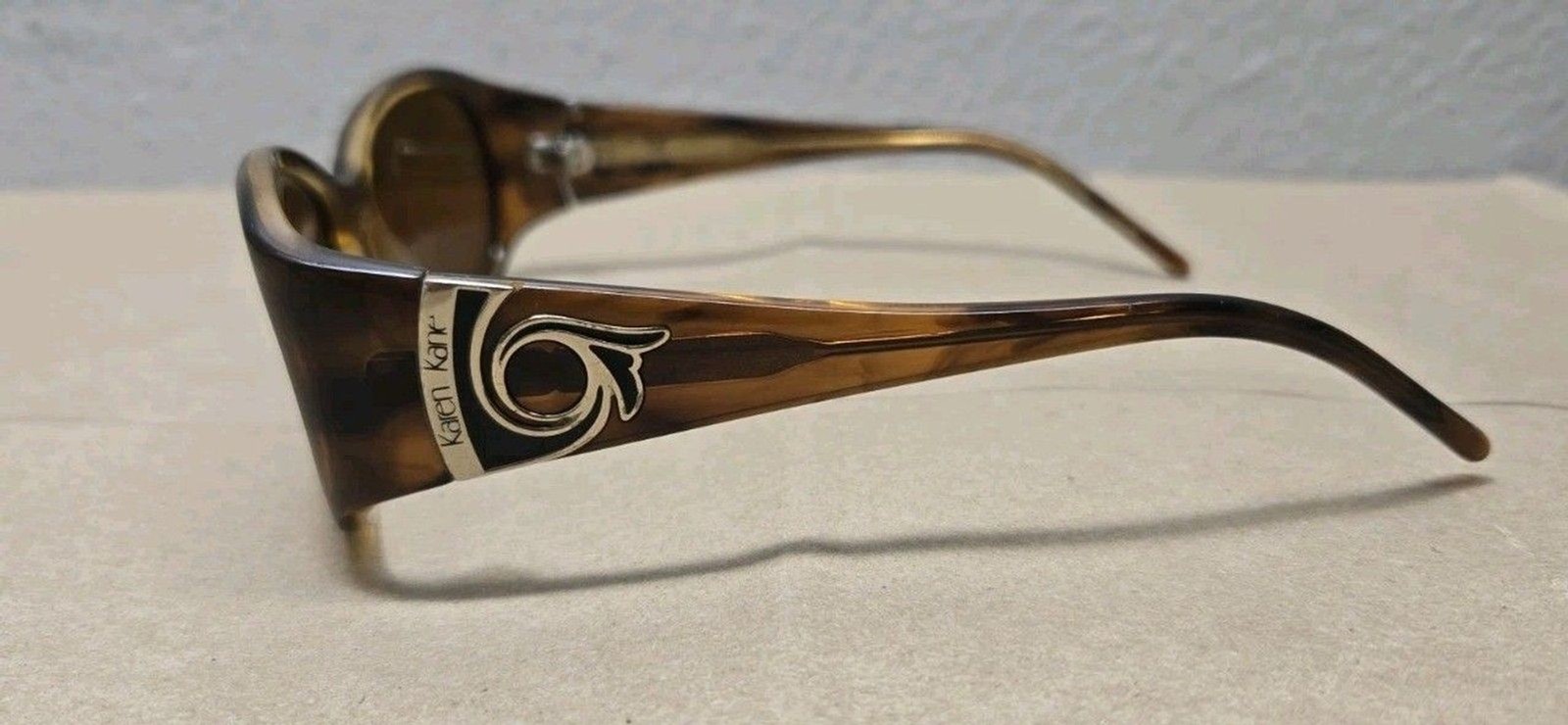 Karen Kane Delphine Sunglasses Frames 56[]16-125MM Tortoise/Honey Ornate Arms