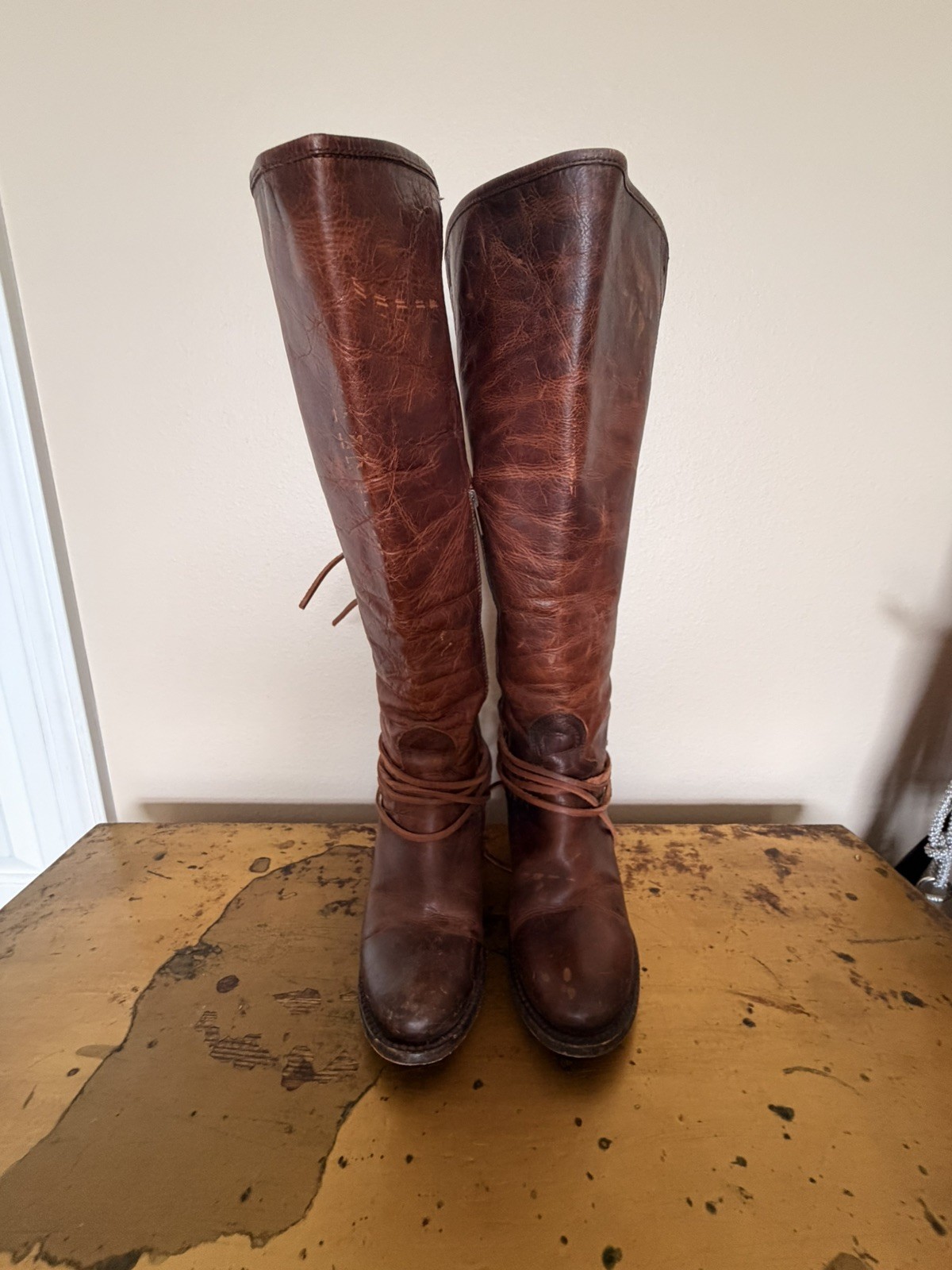 Freebird Coal Boots Size 8 Tall Riding Boots