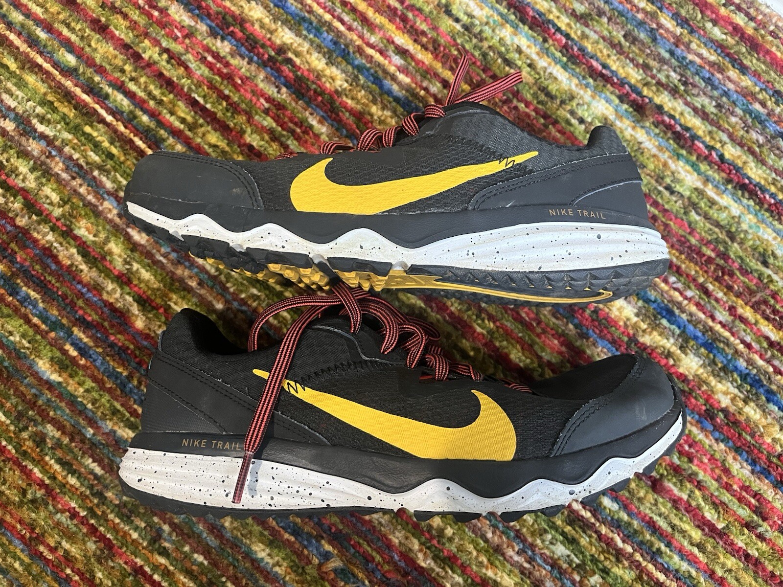 Nike Juniper Trail Dark Sulfur CW3808-005 Trailing Running Shoes Mens Size 6