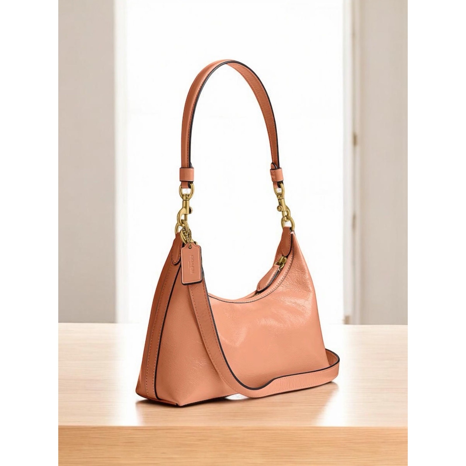 NWT Coach Glazed Juliet 25 Shoulder Bag & Leather Essential Card Holder