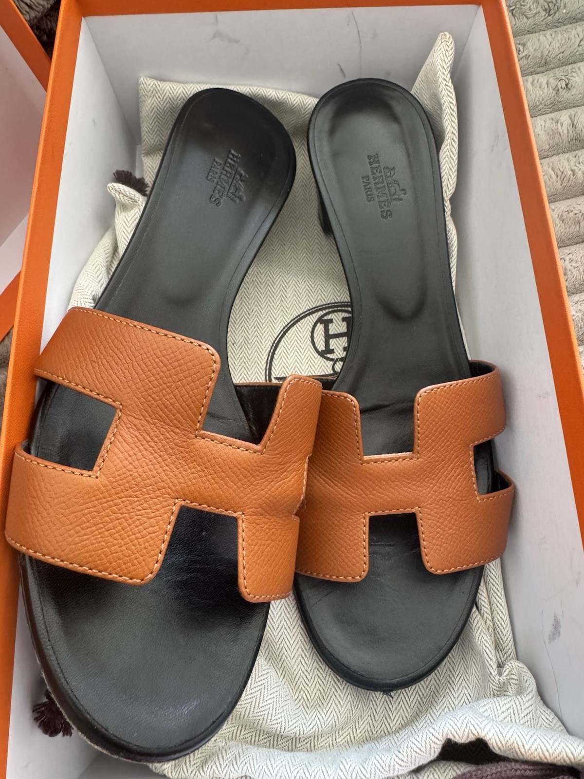 Hermes Oasis Sandal limited edition color Naturel Size 38.5