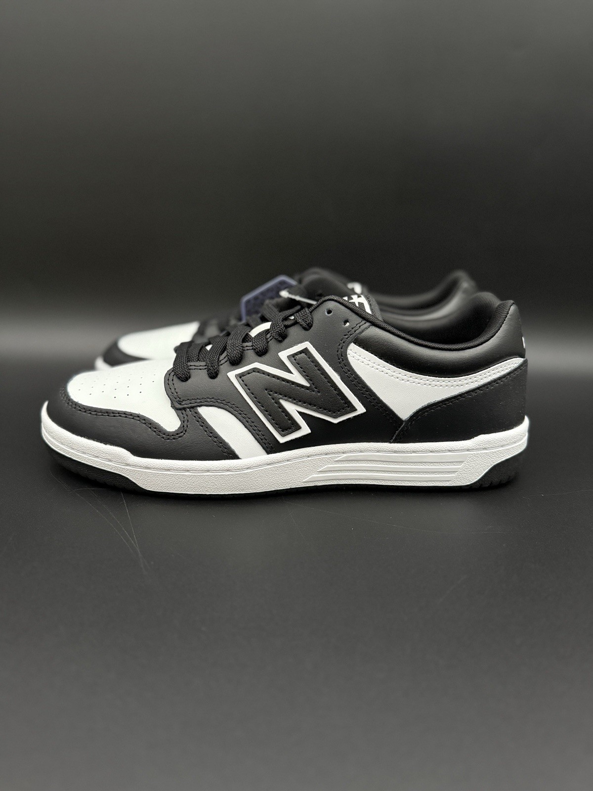 New Balance 480 Sneaker Black and White Men’s Size BB480LBA
